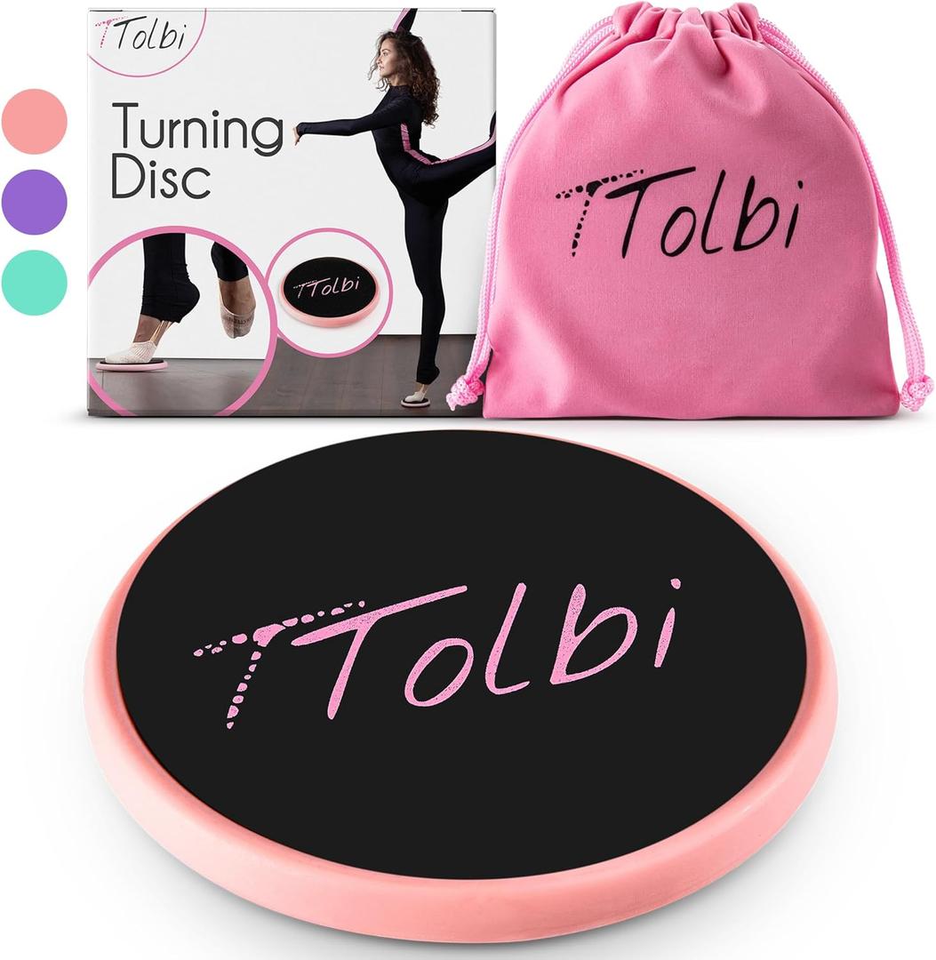 Premium Turning Boards for Dancers Improve Spins, Technique & Balance, Ideal Turn Board for Ballet, Dancing & Figure Ice Skating, Portable Spin Disc for Dance & Spinner Disk Training Equipment