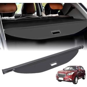 Vesul Retractable Cargo Cover Compatible with Hyundai Santa Fe Sport 2015 2016 2017 2018 Security Shade Shield Tonneau Cover Anti-Peeping Luggage Privacy Screen Not for Santa Fe