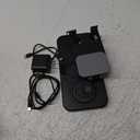 30W Charging Station for Apple Products, Foldable Wireless Charger with Clock Display&7 Color Light, Wired Charging for iPad/Tablet Charging Station for iPhone17, for Apple Watch11 for AirPods4(Black