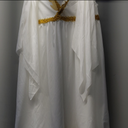 Fun shack Kids Greek Goddess Costume Girls, Toga Costume Kids, Athena Costume Greek Costume Girls, Girls Goddess Costume Size Small, 29"L x 22"W Inch