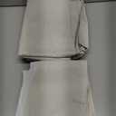 Beige Linen Blackout Curtains 84 Length 2 Panels Set for Living Room Bedroom, 100% Black Out Thermal Insulated Linen Drapes, Room Darkening Grommet Curtains 84 Inches Long