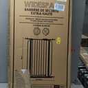Regalo Safety 36" Extra Tall and 49" Wide Baby Gate for Doorways & Bottom of Stairs, Pressure Mounted Walk Through Baby Gate for Toddlers & Pets, Tested & Safe, American Designed, American Owned