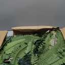 MARTINE MALL 2Pcs 48''/ 88 Leaves XXL Large Fake Ferns Artificial Ferns for Outdoors, UV Resistant Faux Boston Fern for Outdoor Planter Realistic Hanging Artificial Fake Plants for Porch Patio (Green)