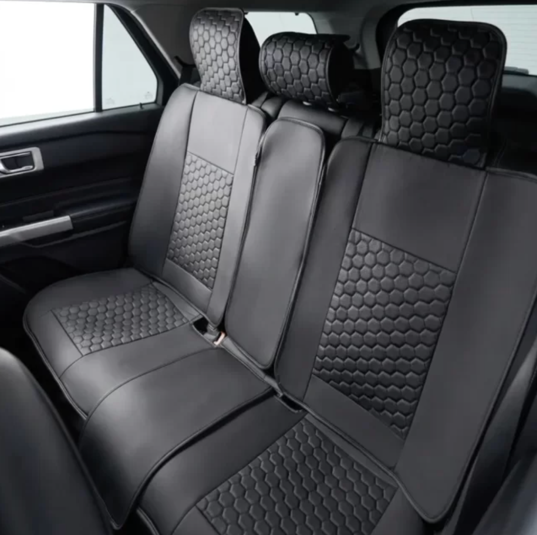Ford Explorer Seat Covers (2011-2026) – Back Seat Custom Fit, Premium Eco-Leather | Owleys