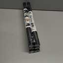 6 x Window Privacy Film, Window Tint Sun Blocking Heat reducing and UV Protection, one-Way Privacy Mirror Reflective Film, Explosion-Proof Premium PET Material, Cosmic Black, 17.5 Inch x 16.4 Feet