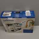 Dr. Brown's Baby Bottle Drying Tower, Stand-Up Countertop Drying Rack with Organized Storage for Baby Essentials, Space Saving Vertical Rack, Black/White