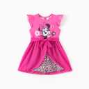 Disney Mickey and Friends Toddler Girl 1pc Naia™ Leopard Tulle Jumpsuit With Belt, 3 Years