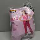 Spooktacular Creations Halloween Child Girl Pink Cowgirl Costume, Kids 70s 80s Hippie Disco Outfits with Hat Handbag Scarf Earrings Sunglasses for Holiday Dress Up Cosplay Party, Large