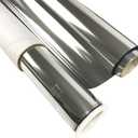 Reflective Mylar Metal Film Sheeting Mirror-Like Reflecting Grow Light Reflector for Indoor Garden Grow Room Window Wall Floor Roof Ceiling Cover 2 mil Thick 50 ft Length