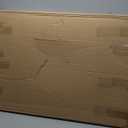 Large World Map 68 Slots Shot Glass Display Case 40 x 28'' Rustic Wood Shot Glass Holder for 7 Sizes Wineglass Bar Shelf Organizer Wall Mount Storage Shadow Cabinet Decor (Black)