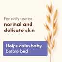 Aveeno Baby Calming Comfort Moisturizing Body Lotion with Relaxing Lavender & Vanilla Scents, Non-Greasy Baby Lotion, Nourishing Prebiotic Oatmeal, Paraben- & Phthalate-Free, 18 fl. oz