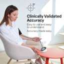 Braun ExactFit 2 Blood Pressure Monitors for Home Use - Accurate Blood Pressure Machine, Color-Coded Results, Large Display BP Monitor, Universal Upper Arm BP Cuff, 30 Memory Slots