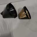 Anbige Replacement Parts Filter Basket and Gold Tone Permanent filter, Compatible with Cuisinart Coffee Maker DCC-1200