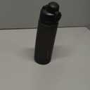 TakeToday Collapsible Water Bottles 32oz, Foldable Travel Water Bottle, BPA Free, Silicone Water Bottle Leakproof for Hiking, International Travel, Outdoors (Black)