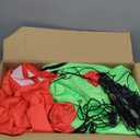 12ft Giant Christmas Inflatables Outdoor Decorations Blow up Santa Green Monster with Gift Box,Candy Cane, LED Lights for Yard Decor/Lawn/Garden/Holiday Party