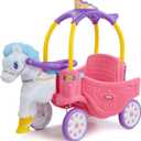 Little Tikes Princess Horse & Carriage, Multicolor Large
