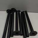 WATEBATH 30" Industrial Pipe Table Legs, Metal Pipes and Flanges for Custom Vintage Tables and Furniture, Rustic DIY Desk Legs, Shelf Support, Set of 3