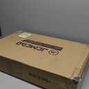 End Table with Charging Station, Narrow Side Table with 2 Fabric Drawer & Storage Shelf, USB Ports & Power Outlets, Narrow Nightstand for Bedroom Living Room and Small Spaces, Rustic Brown