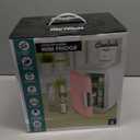 Cooluli Mini Fridge for Bedroom - Car, Office Desk & Dorm Room - Portable 4L/6 Can Electric Plug In Cooler & Warmer for Food, Drinks, Skincare Beauty & Makeup - 12v AC/DC & Exclusive USB Option, Black