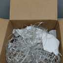 Outdoor Christmas Balls Lights 4 Pack Hanging 7.9" LED Garden Sphere Tree Lights 8 Modes Waterproof Glow Globe Lights with Memory Timer Plug for Party Yard Porch Eave Patio Xmas Decorations-Warm White