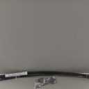 Curved Shower Curtain Rod - 43-72 Inches Adjustable, Rustproof Round Bowed Shower Curtain Rod, Aluminum, Curved Shower Rods for Bathroom, Need To Drill, Black