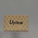 Uyiton Compatible with iPhone 17 Pro Max Camera Lens Protector - [Not Easy to Break][Strong Adsorption][Case-Friendly] Metal Tempered Glass Rear Camera Screen Cover - Deep Blue