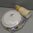 141Pcs Cartoon Themed Birthday Party Decorations for 20 Guests Cartoon Tableware Supplies Party Plates and Napkins Forks Cups Straws Tablecloth for Baby Shower Birthday Decorations