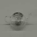 Hiware Glass Teapot with Stainless Steel Infuser & Lid, Borosilicate Glass Tea Pot Stovetop Safe, Blooming & Loose Leaf Teapots, 27 Oz