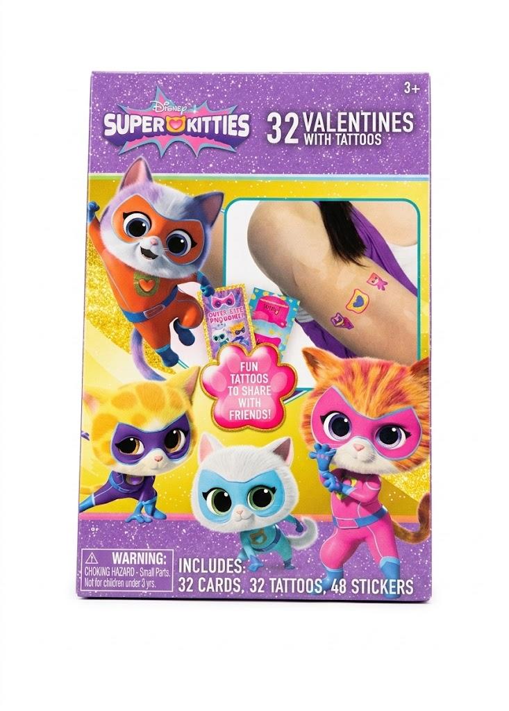 32 Valentines With Tattoos Pack Of 2