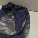 Dog Raincoat, Water Resistant, Adjustable, Cool Design (Dark Blue, X-Large)