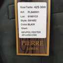 Pierre Loren Mens Navy Blue 2 Piece Suit 42S 39 Waist Notch Lapel Style S61652