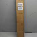No Drill L-Shaped Vinyl Cordless Mini Blinds,White,28.5" Wx 48" H | 1",No Tools,Horizontal Window Blinds,Light Filtering,Indoor Windows
