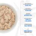 Tiki Cat Luau Variety Pack, Succulent Combinations of Real Shredded Protein in a Rich Flavorful Consumme, Grain-Free Balanced Nutrition Wet Canned Cat Food, for All Life Stages, 6 oz. Can (8 Count) (EXP 04/01/28)