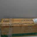 VECELO Bathroom Floor Cabinet, Freestanding Storage with Double Doors and 2-Tier Adjustable Shelves, 21.1" L x 8.78" W x 24.02" H, White