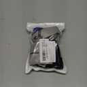 Saintrygo 2 Pcs Dog Suspenders for Diapers Female Male Belly Bands Canine Harness Keep Diaper on Your Pet for Small Medium and Large Dogs(Black/Blue, Small)