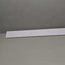 White Window Sill Protector 36 inch Wide, 4 inch Deep Waterproof PVC Window Sills Cover Board, Cuttable Windows Replacement Plate for Decor