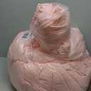 Litanika Pink Comforter Set Full Size, 3 Pieces Girls Women Cute Soft Solid Bedding Comforter Set, All Season Bed Set (79x90In Comforter & 2 Pillowcases)