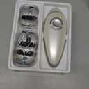 Lymphatic Drainage Massager & Anti-Cellulite Tool - Body Sculpting Machine with Microcurrent, Light, Heat & Vibration for Legs, Arms, Belly | Reduces Stretch Marks & Cellulite  Off-White