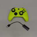 W&O Wireless Controller for With Xbox One, Xbox Series X/S, Xbox One X/S, PC, With RGB LED Light, Mappable Buttons, With 2.4GHZ Wireless Adapter Gamepad (Electric Volt)