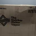 Bounty Paper Towels Quick Size, White, 16 Family Rolls = 40 Regular Rolls