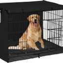 Easy-Going Dog Crate Cover 42 Inch Dog Kennel Cover for Dog, Cage Covers for Dog Crates Fit (42" L x28 Wx30 H) Black