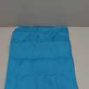 MIULEE Pack of 2 Decorative Outdoor Waterproof Pillow Covers Rectangular Garden Cushion Sham Throw Pillowcase Shell for Patio Tent Couch 12x20 Inch Turquoise