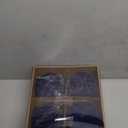 Velvet Christmas Ornaments Large Christmas Balls Ornament 4.7" Blue Velvet Ornaments for Christmas Tree Balls Xmas Wedding Holiday Halloween Party Big Flocked Decorative Hanging Ornament 4 Pcs