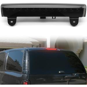 Smoked Black LED 3rd Third Brake Light Rear Brake Stop Tail Light for Suburban 1500 2500 Tahoe / Yukon XL 2000-2006 Accessories (1PCS)