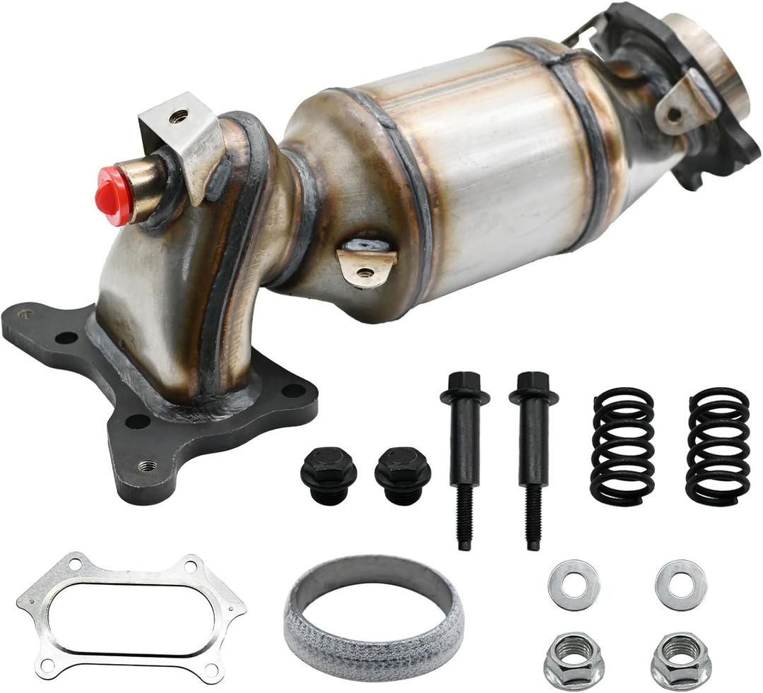High Flow Front Catalytic Converter Kit Direct-Fit Honda Accord 2008-2012 2.4L Honda Acura 2009-2014 2.4L
