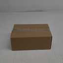 3"x5" Wood Index Card Holder with Dividers Bamboo Index Card Organizer Box Index Card Storage Case Card Catalog Box 4 Compartments for 300 Cards File Note Flash Card Holders 5.9"W x 10"D x 4"H