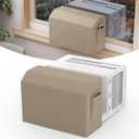 LBG Products Indoor Air Conditioner Covers for U-Shaped 8000/10000/12000 BTU Unit, All Side Covered,with Convenient Storage Side Bag,Window AC Cover for U AC Inside Unit,Block Cold Draft and Dust