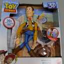 Mattel Disney Pixar Toy Story Talking Woody Action Figure & Accessory, Roundup Fun 12-inch Collectible with 30+ Sounds & Phrases