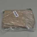 MADIZZ Set of 2 Linen Throw Pillow Covers 18x18 Inch Taupe Soft Decorative Cushion Cover for Sofa Bedroom Pillow Shell