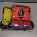 2 x pynogeez 24 Pcs Drawstring Gift Bags 10 X 7 Inch Back to School 6 Colors Rainbow Reusable Crayon Drawstring Bags Preschool Graduation Gift Decorations Bulk